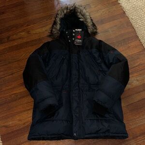J. Whistler Denali Peak Navy Parka NWT
